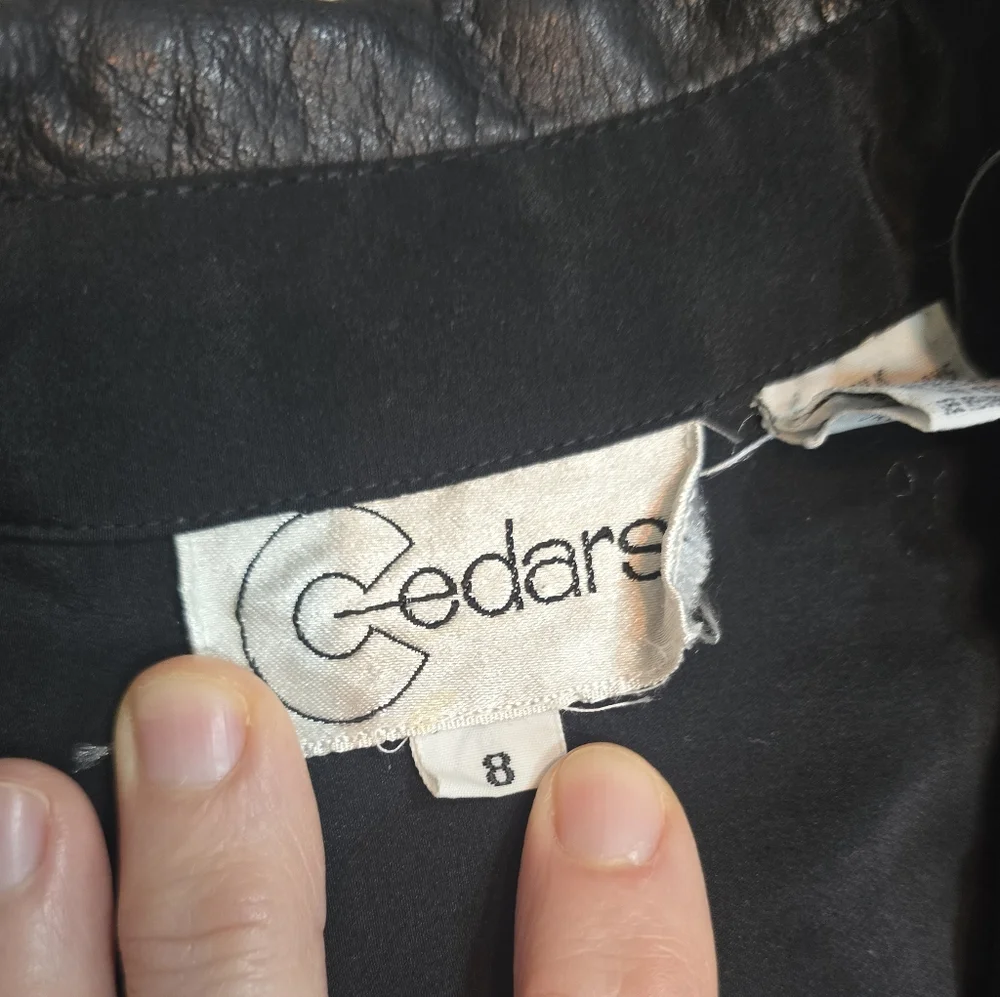 Vintage Western Cowgirl Silk Leather Snakeskin Button Up Blouse Size 8 Rodeo - Picture 4 of 10